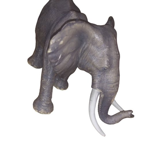 Schleich African Elephant Wildlife Figurine Collectible Gray Elephant Toy - Picture 7 of 12